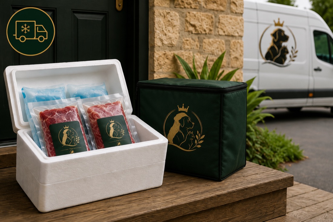 Meat Legacy delivery bags ready for dispatch